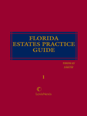 cover image of Florida Estates Practice Guide